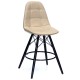 Напівбарний стілець Eames Soft Black