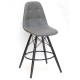 Напівбарний стілець Eames Soft Black