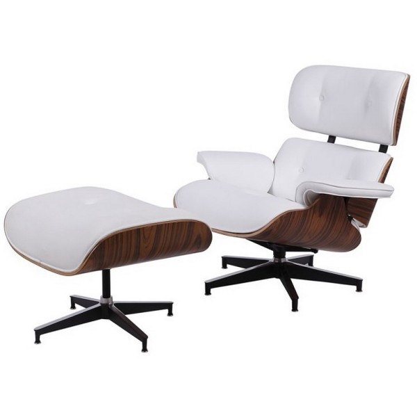Крісло Eames lounge з отоманкою - комфортабельність та стиль для вашої оселі