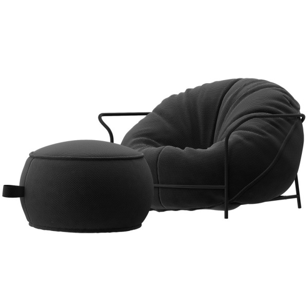 Крісло з каркасом і пуф Uni