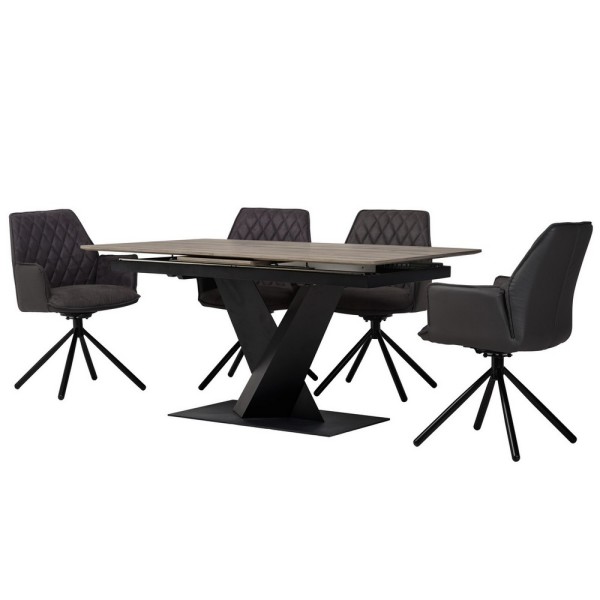 Стіл ТМL-680 160-200 – Сучасний розкладний стіл для кухні