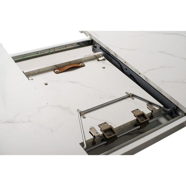 Стіл ТМL-630 160-200 см мармур - Сучасний розкладний стіл для вашої кухні