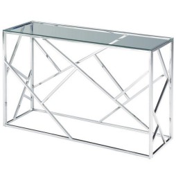 Консоль CF-3 прозорий/срібло