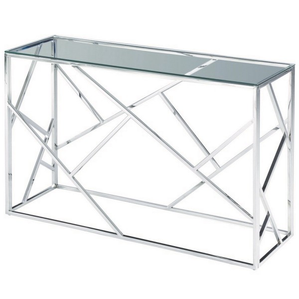 Консоль CF-3 прозорий/срібло