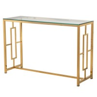 Консоль CL-3 прозорий/золото