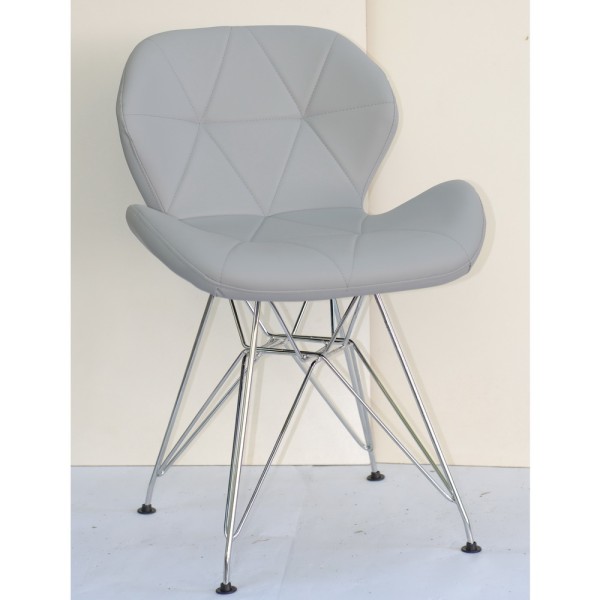 Стілець Crown metall — стильний металевий стілець для дому та кафе