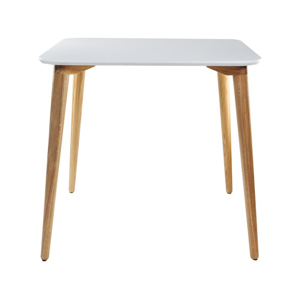 Стіл Dan 80x80 – квадратний кухонний стіл із дуба