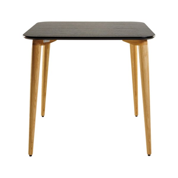 Стіл Dan 80x80 – квадратний кухонний стіл із дуба