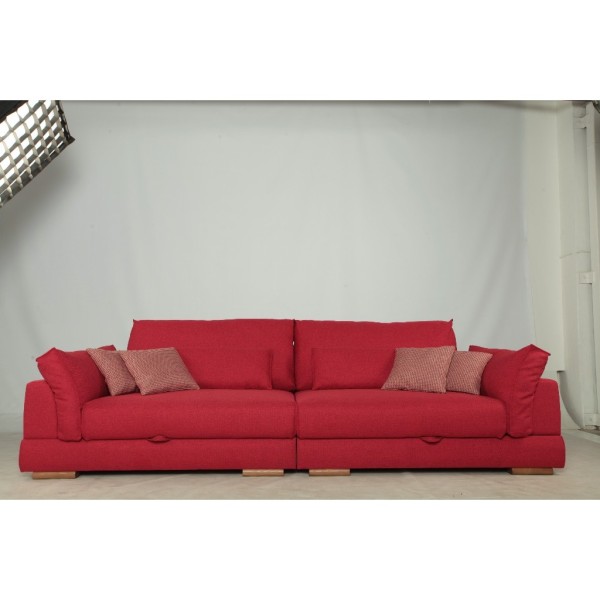 Прямий розкладний диван Софті