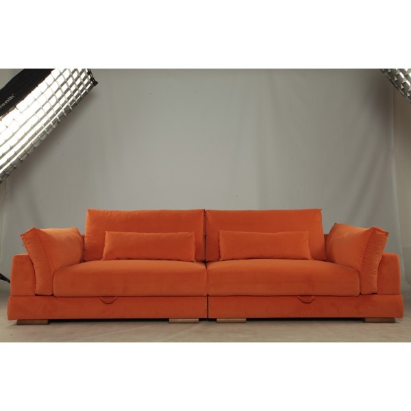 Прямий розкладний диван Софті