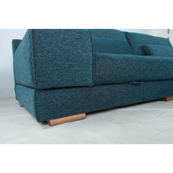 Кутовий розкладний диван Бетті з полицею