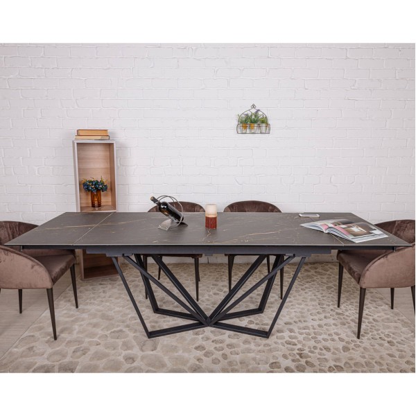 Стіл Nottingham кераміка - Розкладний стіл для сучасної кухні