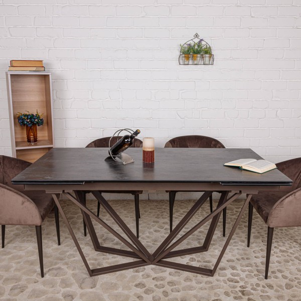 Стіл Nottingham кераміка - Розкладний стіл для сучасної кухні