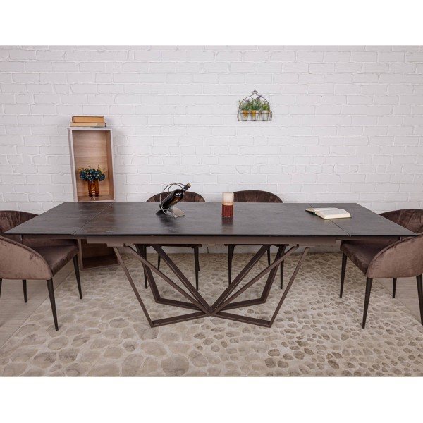 Стіл Nottingham кераміка - Розкладний стіл для сучасної кухні