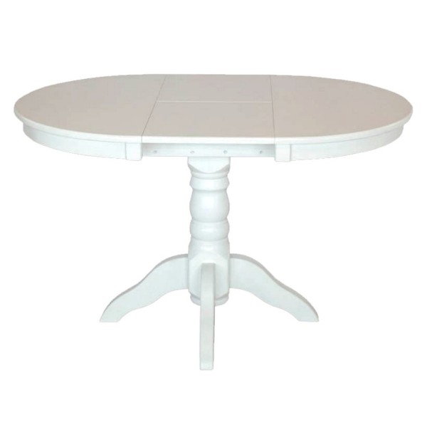 Стіл Гостинний d-90(+40) - Класичний розкладний круглий стіл для кухні та кафе