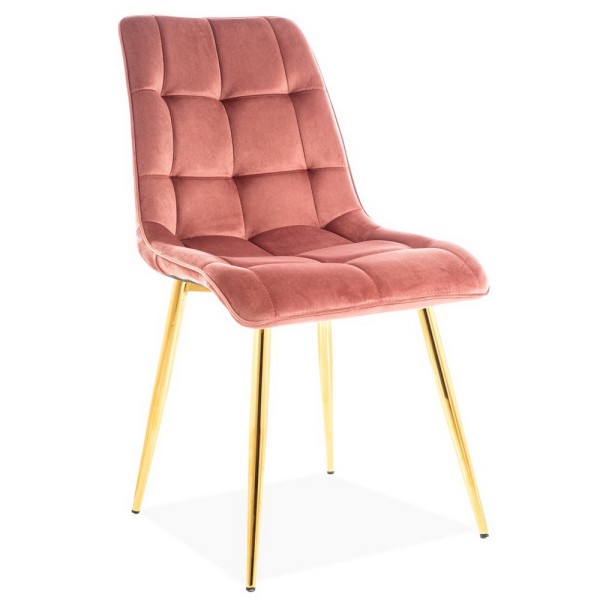 Стілець Chic Gold Velvet – елегантний вибір для вашого інтер'єру