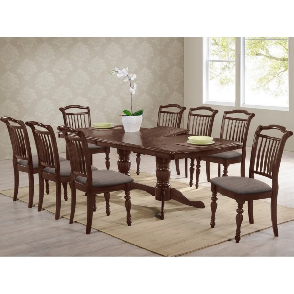 Комплект Палермо горіх (1+8) — обідній комплект для 8 осіб