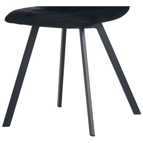 Стілець Harlem чорний – комфорт та стиль для вашого інтер'єру