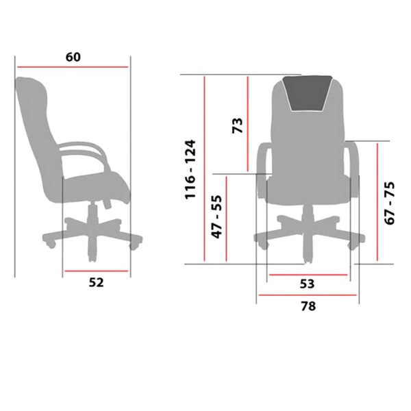 Крісло Конгрес Вуд для офісу