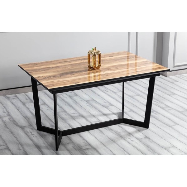 Стіл Хілтон HPL 140-180 см – Стильний розкладний стіл для кухні