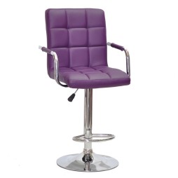 Барний стілець Tower arm Chrome