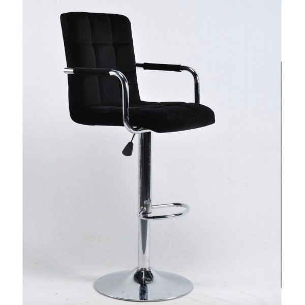 Барний стілець Tower arm Chrome - сучасний та зручний
