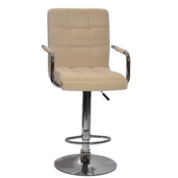 Барний стілець Tower arm Chrome - сучасний та зручний