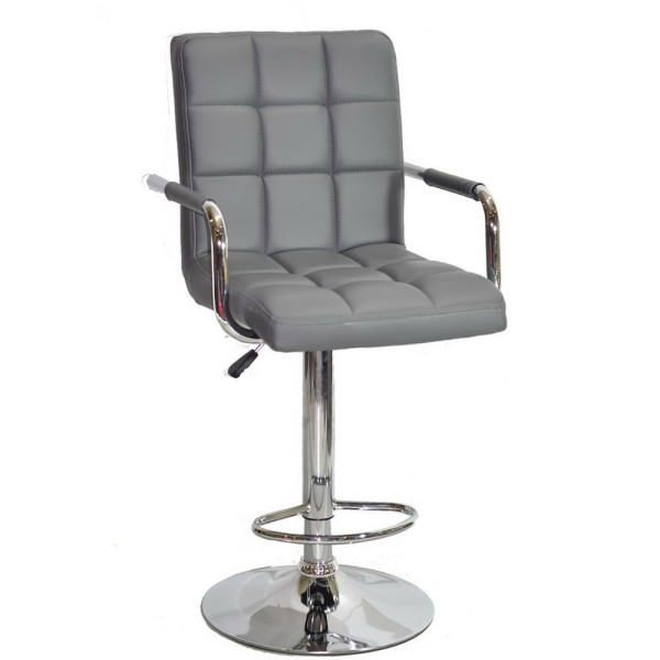 Барний стілець Tower arm Chrome - сучасний та зручний