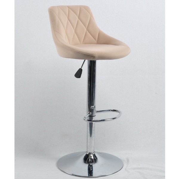 Барний стілець Glam Chrome: Сучасний стиль для вашого інтер'єру