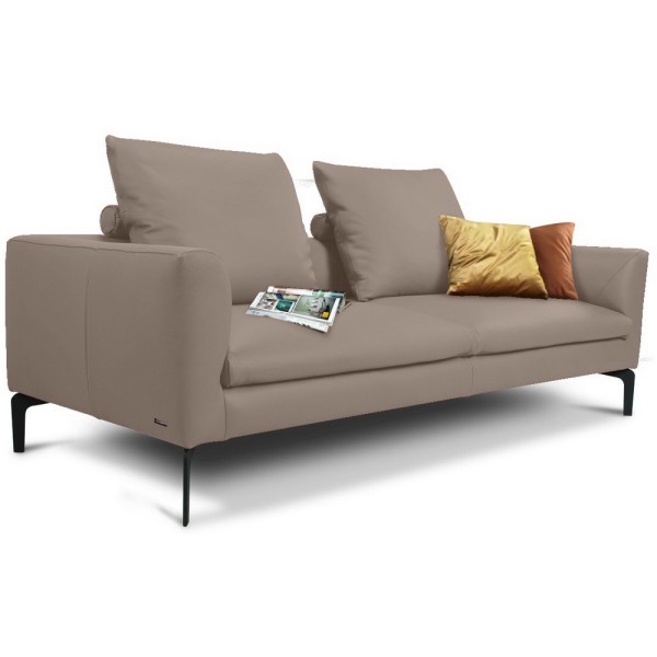 Прямий диван Окленд (шкіра) – Вибір для сучасного інтер'єру