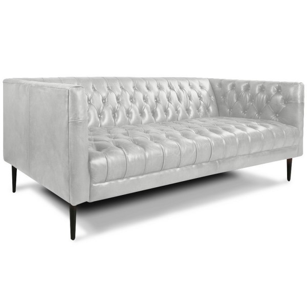 Прямий диван Кембридж (шкіра)