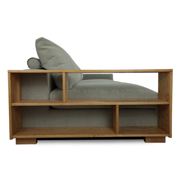 Прямий диван Монте-Карло з полицями для вашої вітальні