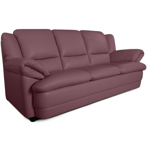 Прямий розкладний диван Баварія (шкіра)