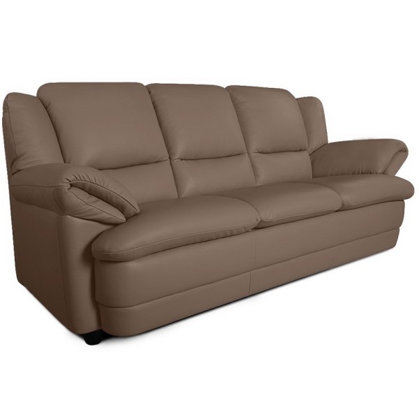 Прямий розкладний диван Баварія (шкіра)