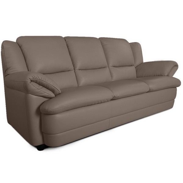 Прямий розкладний диван Баварія (шкіра)