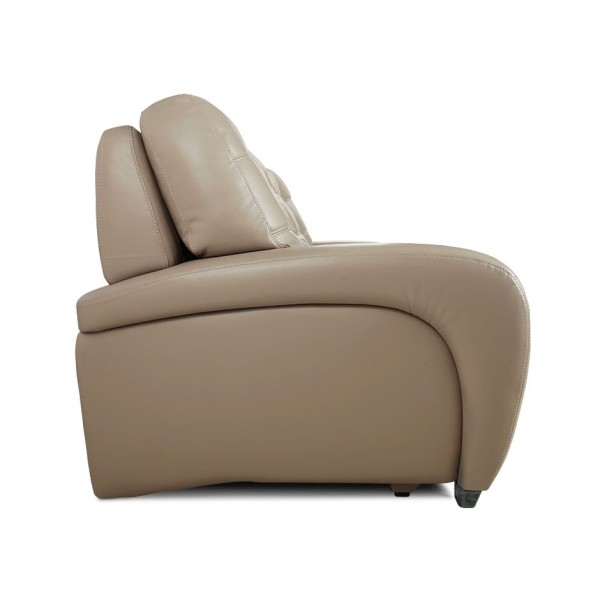 Прямий шкіряний диван Бостон для вашої вітальні