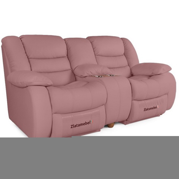 Прямий диван Честер Подвійний (шкіра) - сучасний комфорт для вашої вітальні