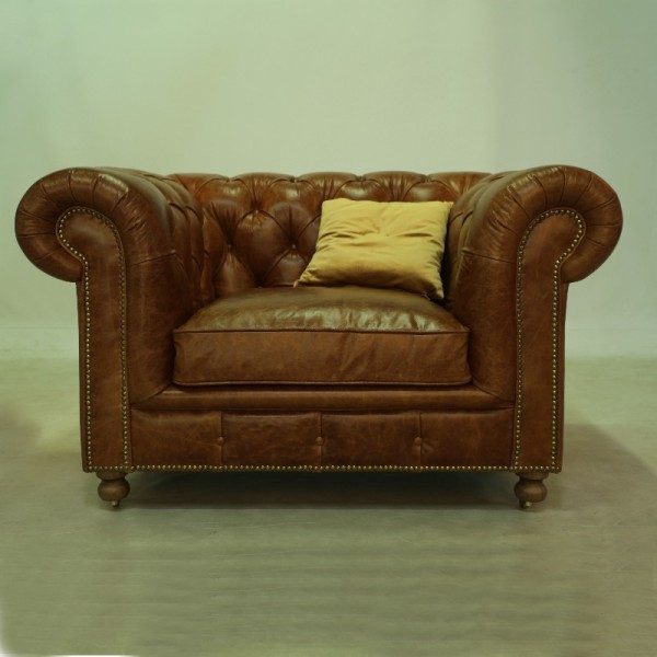 Крісло Оксфорд (шкіра) — елегантність та комфорт для вашої вітальні