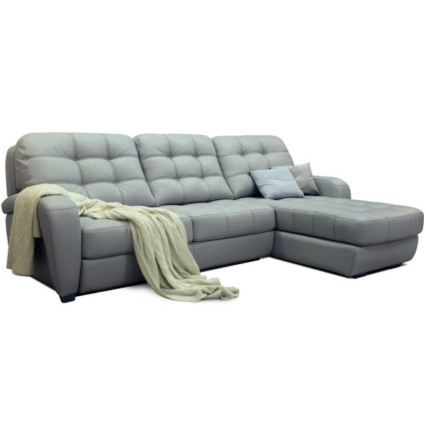 Кутовий шкіряний диван Бостон