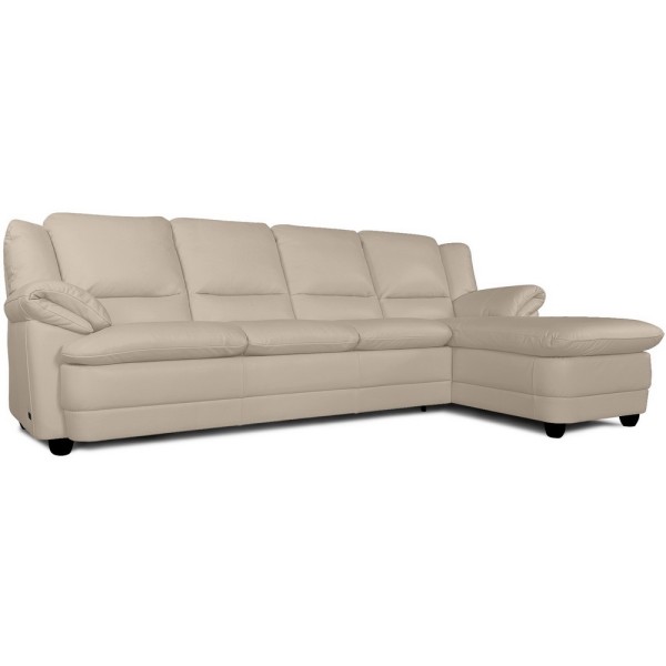 Кутовий розкладний диван Баварія (шкіра)