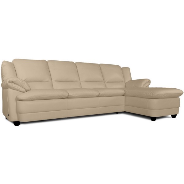 Кутовий розкладний диван Баварія (шкіра)