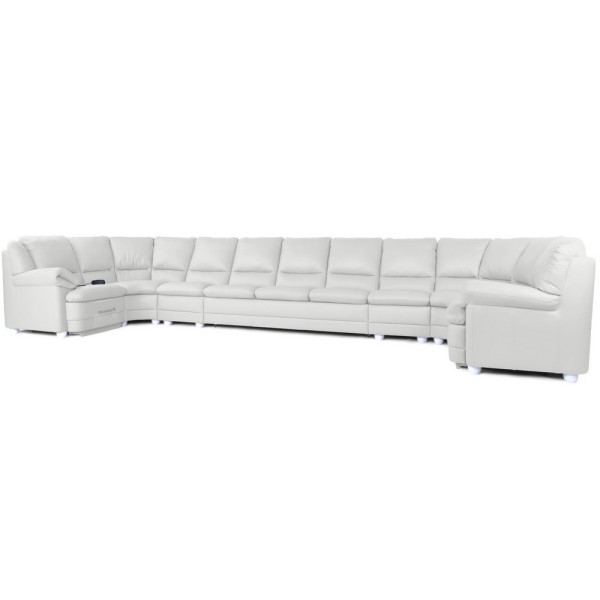 Модульний диван Баварія (шкіра) – Стиль і комфорт для вашої вітальні