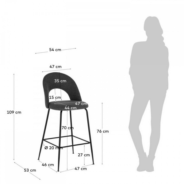 Барний стілець Mahalia