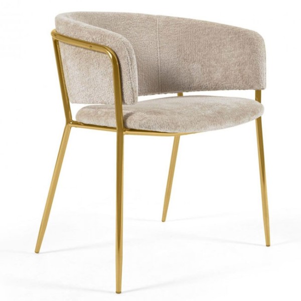 Стілець Konnie шенилл для сучасного інтер'єру