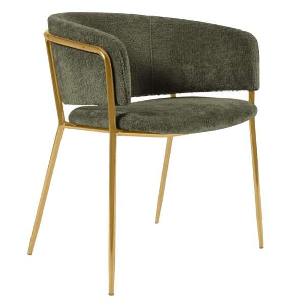 Стілець Konnie шенилл для сучасного інтер'єру