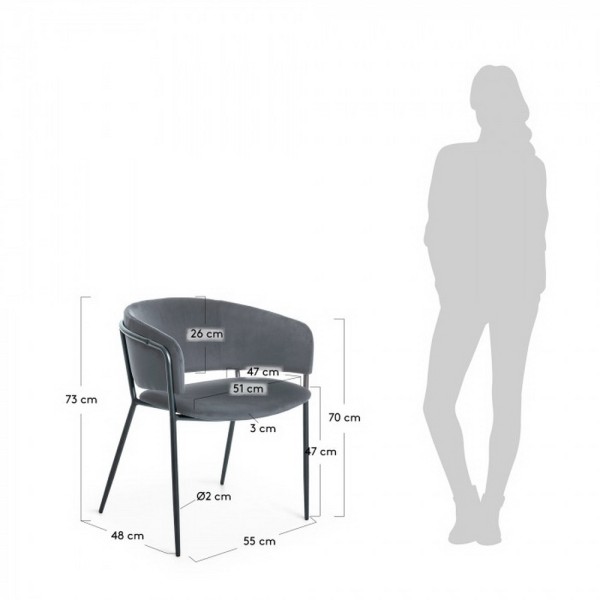 Стілець Kristie для сучасної кухні