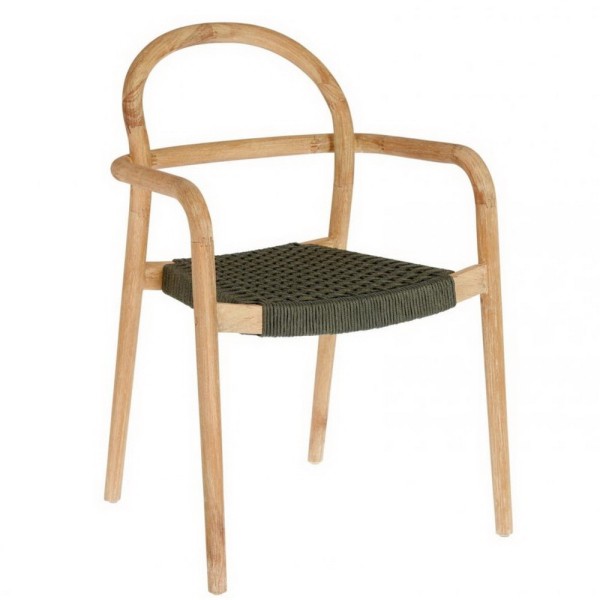 Стілець Sheryl – сучасний дерев'яний стілець з підлокітниками