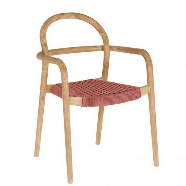 Стілець Sheryl – сучасний дерев'яний стілець з підлокітниками