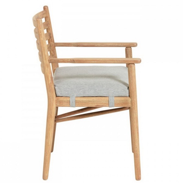 Стілець Simja - стильний дерев'яний стілець з підлокітниками