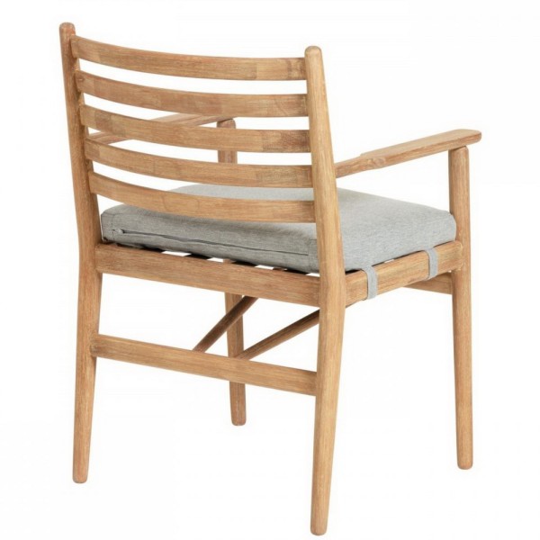 Стілець Simja - стильний дерев'яний стілець з підлокітниками